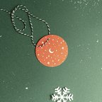 Biglietto di auguri di Natale aziendale- Palla Natale