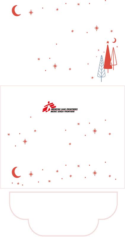Biglietto di auguri aziendale - Cartolina orizzontale

