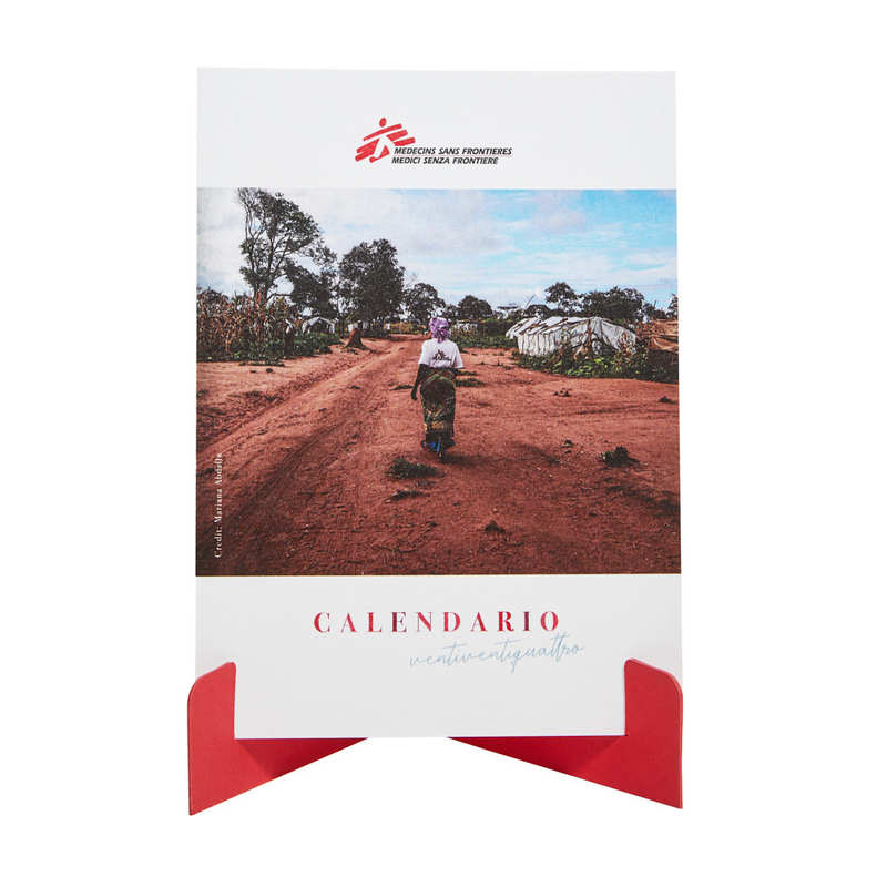 Regali aziendali Calendario solidale da tavolo 2025