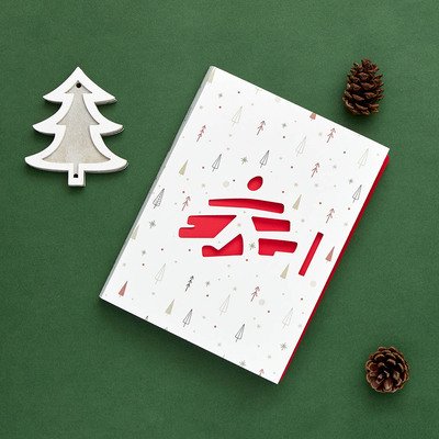 Agenda solidale 2026 personalizzata - rossa
